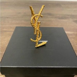 Saint Laurent Brooch